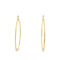 Boucles d'oreilles Criollo - Boucles d'oreilles créoles en or jaune 14 carats 58 Facettes UN0129