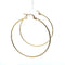 Boucles d'oreilles Criollo - Boucles d'oreilles créoles en or jaune 14 carats 58 Facettes UN0129