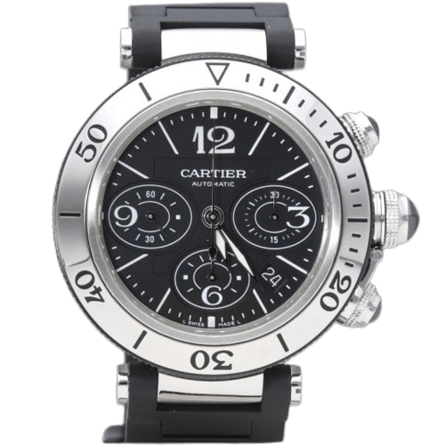 Montre Cartier - Montre Pasha Seatimer Chronograph 42 mm 58 Facettes MT46753