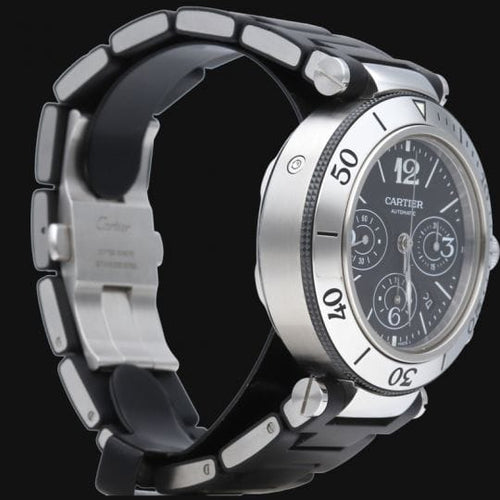 Montre Cartier - Montre Pasha Seatimer Chronograph 42 mm 58 Facettes MT46753