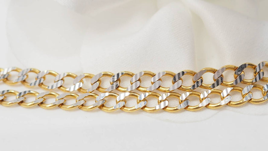 Collier Collier maille fantaisie en or jaune 18 kt 58 Facettes 31084