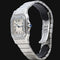 Montre Cartier Santos Galbée - Montre en acier 58 Facettes MT47317