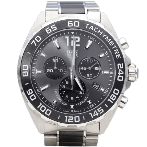 Montre TAG Heuer Formula 1 - Montre chronographe quartz en acier 58 Facettes MT46501