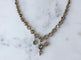 Collier Collier rivière ancien en or, argent et diamants 58 Facettes