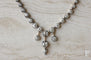 Collier Collier rivière ancien en or, argent et diamants 58 Facettes