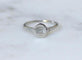 Bague 57 Bague ancienne - Couronne de comte en platine et diamants 58 Facettes