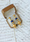 Boucles d'oreilles Boucles d'oreilles pendantes en or jaune et lapis-lazuli 58 Facettes