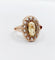 Bague 60 Bague antique en or rose 18k, citrine et diamants 58 Facettes A07441