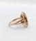Bague 60 Bague antique en or rose 18k, citrine et diamants 58 Facettes A07441
