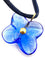 Collier Baccarat Hortensia - Collier en or 18 carats et cristal bleu saphir 58 Facettes 260146