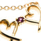 Pendentif Tiffany & Co. - Pendentif Double Loving Heart en or rose et saphir rose 58 Facettes qekp88bypd