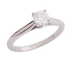Bague 49 Cartier 1895 - Bague solitaire en platine et diamant 58 Facettes Cartier 023