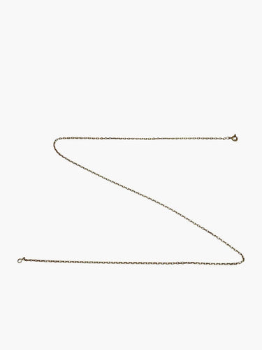 Collier Chaîne maille forçat 52 cm en or jaune 58 Facettes 149069445