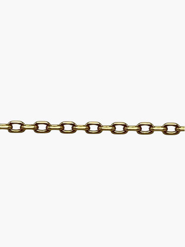 Collier Chaîne maille forçat 52 cm en or jaune 58 Facettes 149069445