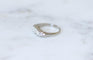 Bague Bague jarretière Art déco en platine et diamants 58 Facettes