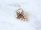 Bague Bague marquise ancienne en or rose et grenats de Perpignan 58 Facettes