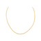 Collier Chaîne maille palmier en or jaune 58 Facettes 35683