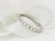 Bague 53 Alliance américaine - Bague en or blanc et diamants 0,75 ct 58 Facettes 33427