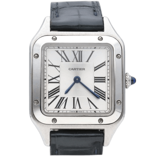 Montre Cartier Santos Dumont - Montre en acier 58 Facettes MT46762