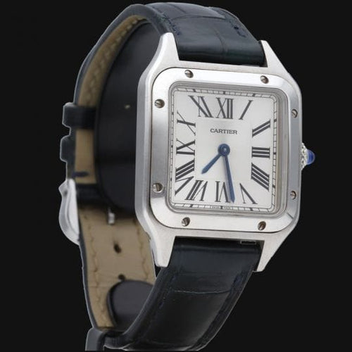 Montre Cartier Santos Dumont - Montre en acier 58 Facettes MT46762