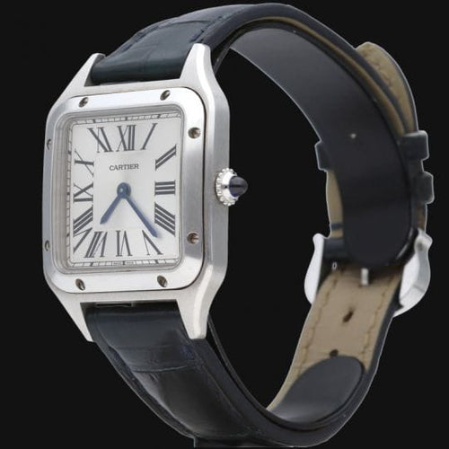 Montre Cartier Santos Dumont - Montre en acier 58 Facettes MT46762