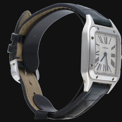 Montre Cartier Santos Dumont - Montre en acier 58 Facettes MT46762