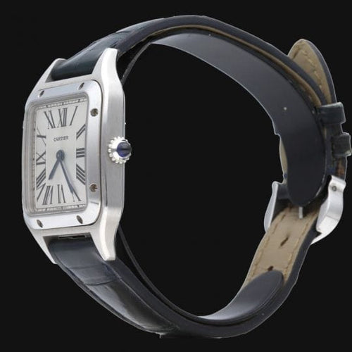 Montre Cartier Santos Dumont - Montre en acier 58 Facettes MT46762