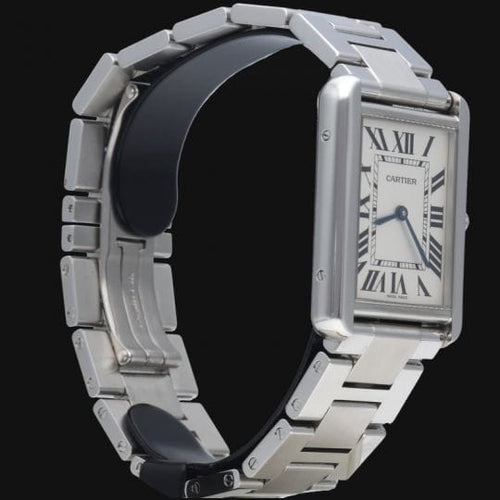 Montre Cartier Tank Solo - Montre en acier 58 Facettes MT47183