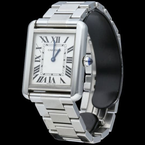 Montre Cartier Tank Solo - Montre en acier 58 Facettes MT47182