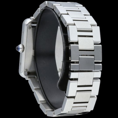 Montre Cartier Tank Solo - Montre en acier 58 Facettes MT47182
