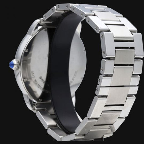 Montre Cartier Ronde Solo - Montre automatique en acier 58 Facettes MT47202
