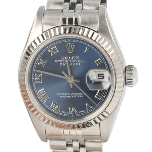 Montre Rolex Lady-Datejust - Montre 26 mm en acier et or blanc 58 Facettes MT46947