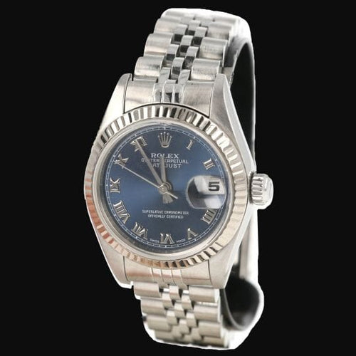 Montre Rolex Lady-Datejust - Montre 26 mm en acier et or blanc 58 Facettes MT46947