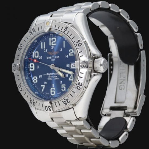 Montre Breitling Superocean - Montre 41 mm en acier 58 Facettes MT46152