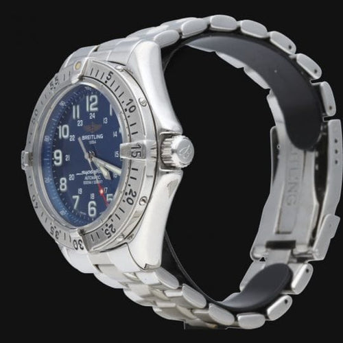 Montre Breitling Superocean - Montre 41 mm en acier 58 Facettes MT46152