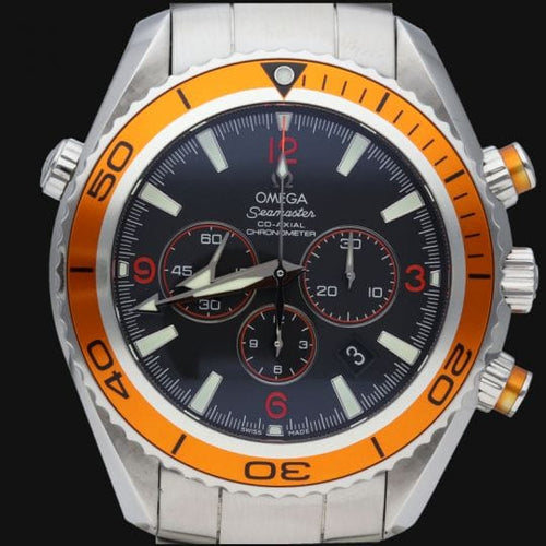 Montre Omega Seamaster Planet Ocean - Montre en acier 58 Facettes MT47136