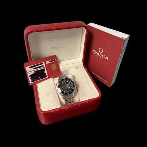 Montre Omega Seamaster - Montre Diver 300M chronographe en acier 58 Facettes MT47275