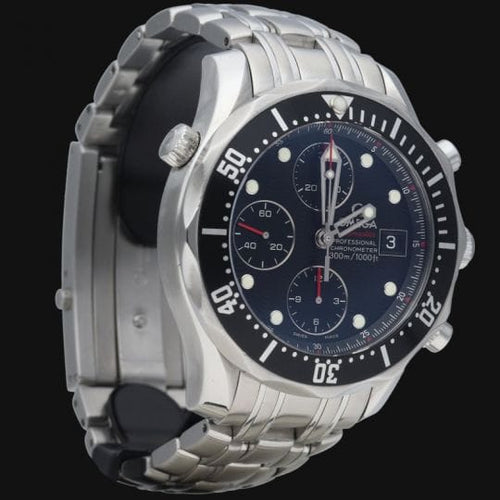 Montre Omega Seamaster - Montre Diver 300M chronographe en acier 58 Facettes MT47275