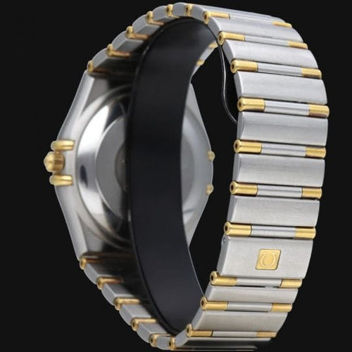 Montre Omega Constellation - Montre 35 mm automatique en or jaune et acier 58 Facettes MT44486