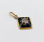Pendentif Pendentif victorien en or 18k, argent et diamant taille table 58 Facettes A07474