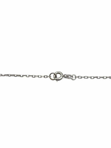 Collier Collier en or blanc, émeraudes et diamants 58 Facettes 1782