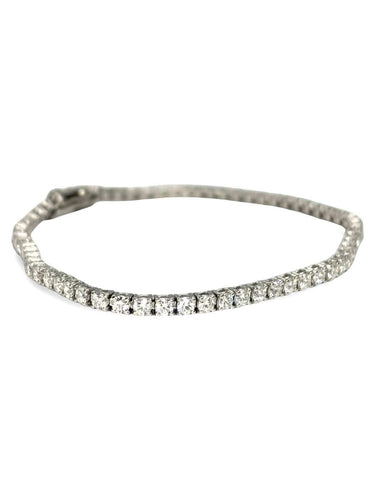 Bracelet Bracelet rivière en or blanc 18K et diamants 58 Facettes 2060