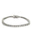 Bracelet Bracelet rivière en or blanc et diamants 3 ct 58 Facettes 1994