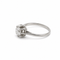 Bague 54 Bague solitaire en or blanc et diamant taille ancienne 0,80 ct 58 Facettes 1.0000928/3