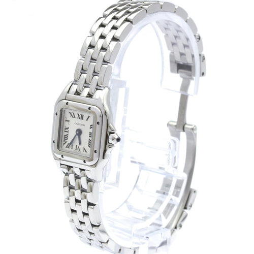 Montre Cartier Panthère de Cartier - Montre quartz en acier inoxydable 58 Facettes zms0qu8uff