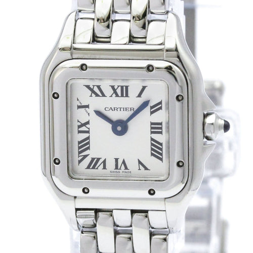 Montre Cartier Panthère de Cartier - Montre quartz en acier inoxydable 58 Facettes zms0qu8uff