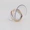 Bague 51 Cartier Trinity - Bague trois ors 58 Facettes 55555
