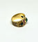 Bague 54.5 Bague byzantine en or jaune, émeraude, saphirs et rubis 58 Facettes Byz1