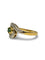 Bague 56 Bague en or jaune 18K, émeraude et diamants 58 Facettes 2104