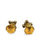 Boucles d'oreilles Boucles d'oreilles en or jaune, saphirs et diamants 58 Facettes 2102